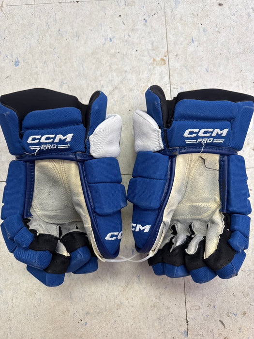 Toronto Maples Leafs Pro Stock CCM 14” Gloves - Villeneuve