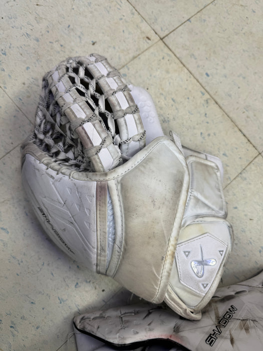 Used Bauer Shadow Catcher Blocker Set Senior