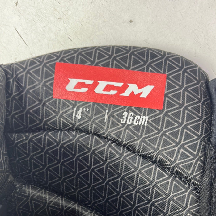 Used CCM Tacks AS1 14" Player Gloves
