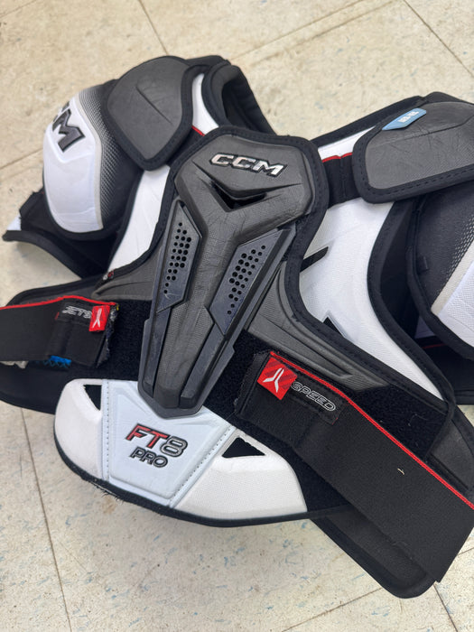 Used CCM Jetspeed FT8 Pro Shoulder Pads Senior Medium