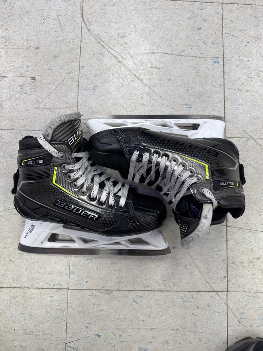 Used Bauer Elite Goalie Skates Size 6.5 Fit 2