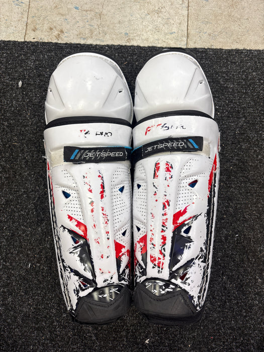 Used CCM JetSpeed FT6 Pro 12” Junior Shin Pad