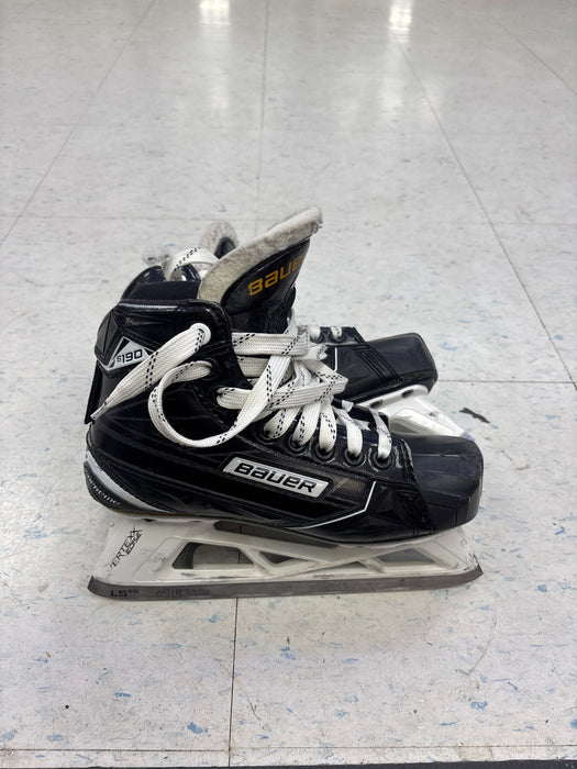 Used Bauer Supreme S190 Size 3.5D Goal Skates