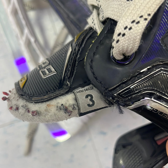 Used Bauer Supreme 3S Pro Size 3 Player Skates