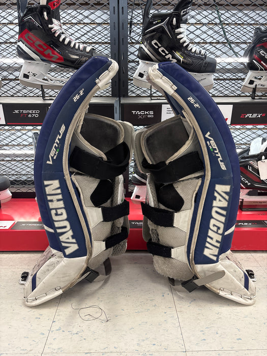 Used Vaughn SLR2 26+2” Junior Goal Pads