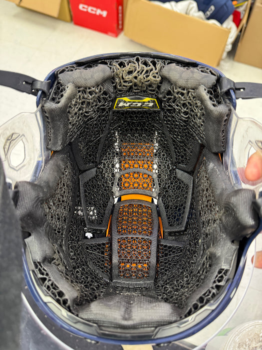 Used Pro Stock CCM SUPERTACKS X Helmet #11