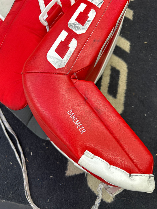 Used Custom CCM Axis XF Pro Goal Pads 34"+2"