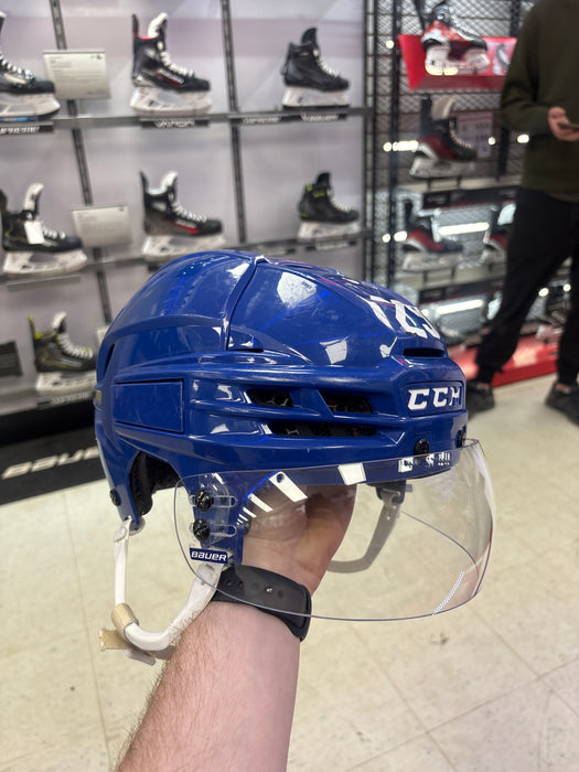 Used CCM Tacks X P. Holmberg #29 Senior Medium Pro Stock Helmet