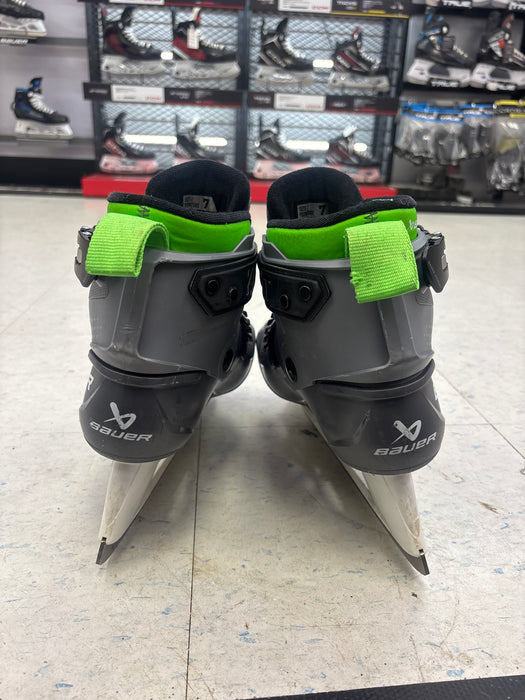 Used Bauer Konekt HF2 Size 7.0 Senior Goal Skates