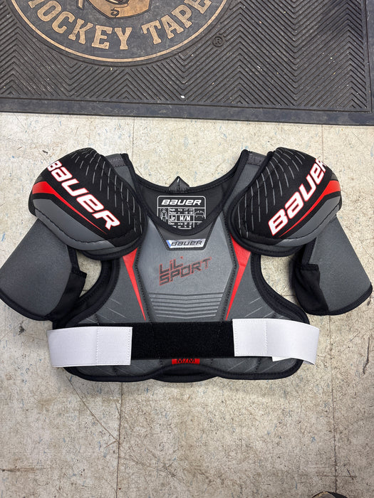 Used Bauer Lil Sport Junior Medium Shoulder Pads