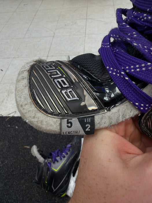 Used Bauer Elite Size 5.0 Fit 2 Goal Skates
