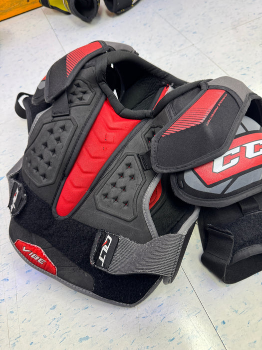 Used CCM QL Vibe Shoulder Pads Senior Small