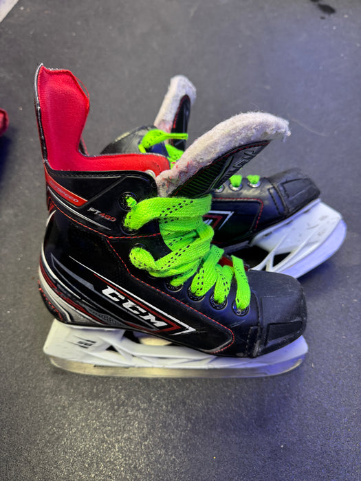 Used CCM JetSpeed FT480 Youth Skates 13.0