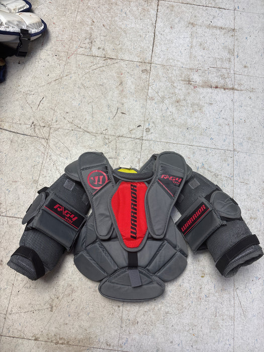 Used Warrior R/G4 Goalie Chest Protector Size Youth Small-Medium