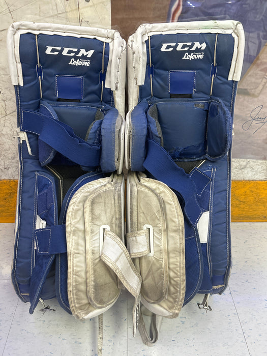 Used CCM Premier 2.5 Junior Goal Pads