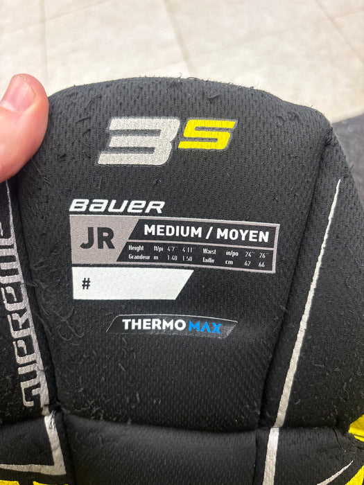 Used Bauer Supreme 3s Junior Medium Pants