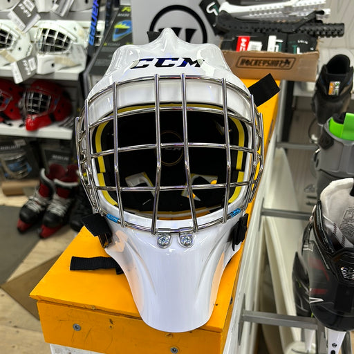 Used CCM Axis 1.5 Junior Goal Mask