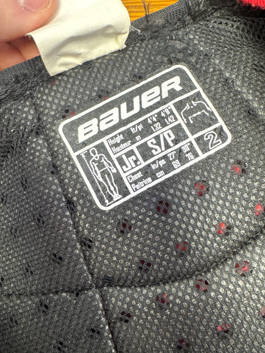 Used Bauer NSX Junior Small Shoulder Pads