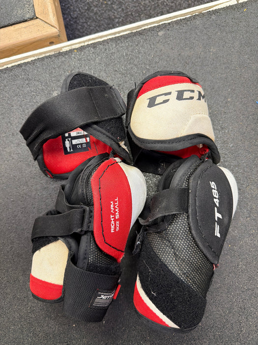 Used CCM JetSpeed FT485 Senior Small Elbow Pads