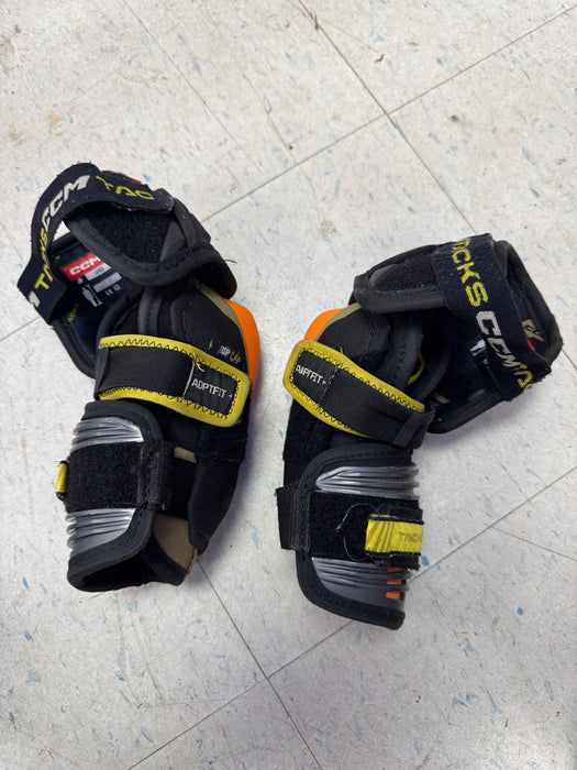 Used CCM Tacks AS-V Pro Elbow Pads Junior Large