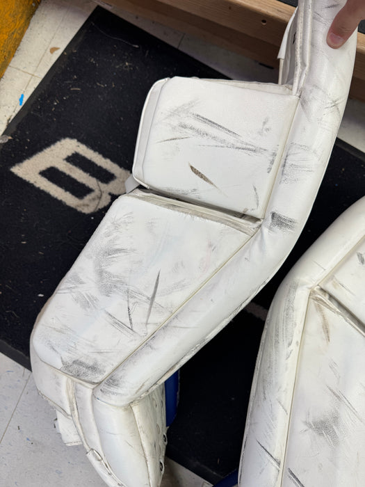 Used CCM Premier R1.5 Goalie Leg Pads 34" + 1"
