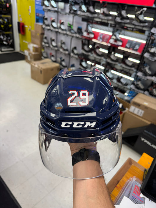 Used Pro Stock CCM SUPERTACKS X Helmet #29