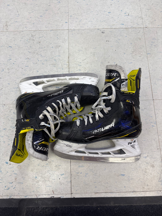 Used Bauer Supreme M4 Size 7.0 Fit 2 Skates