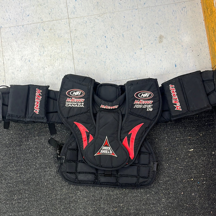 Used McKenney Pro Spec 170 Youth Large Chest Protector