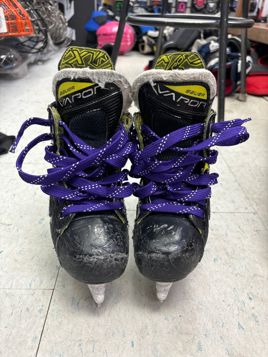 Used Bauer Vapor 3x Youth 12.0D Skates