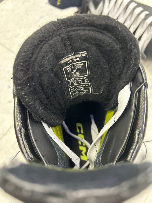 Used CCM Tacks XF70 Senior Player Skates 7.5EE