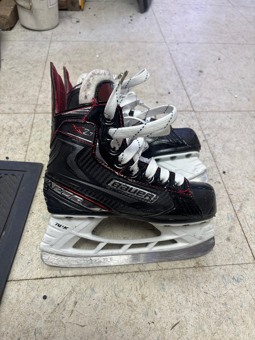 Used Bauer Vapor x2.7 Youth 11.0 Skates