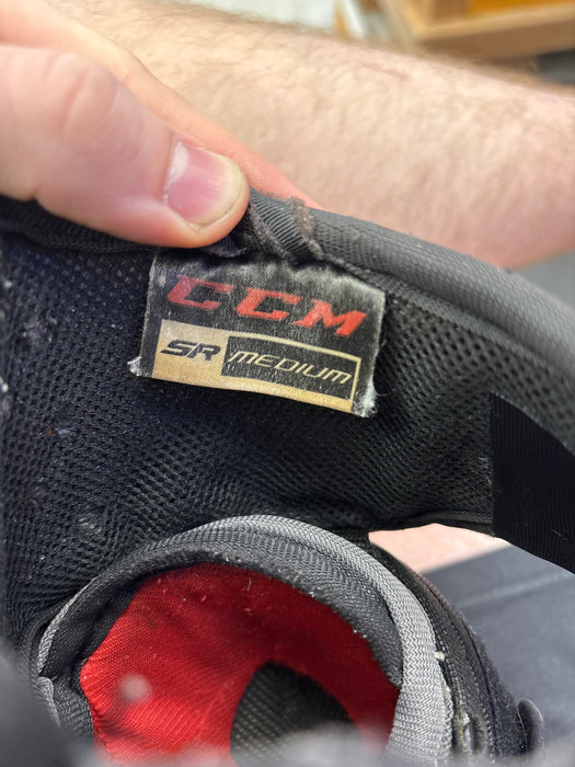 Used CCM QLT X-TRA Pro Senior Medium Elbow Pads