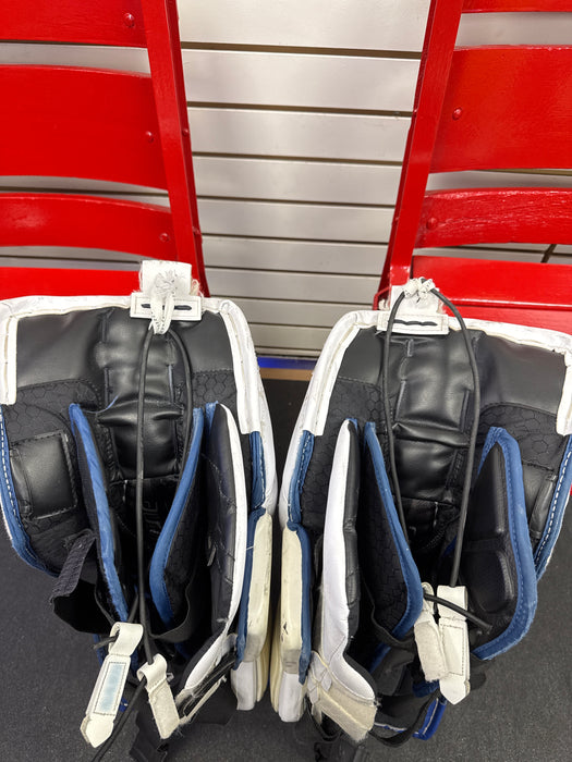 Used Bauer Supreme S29 Extra Small Goalie Pads