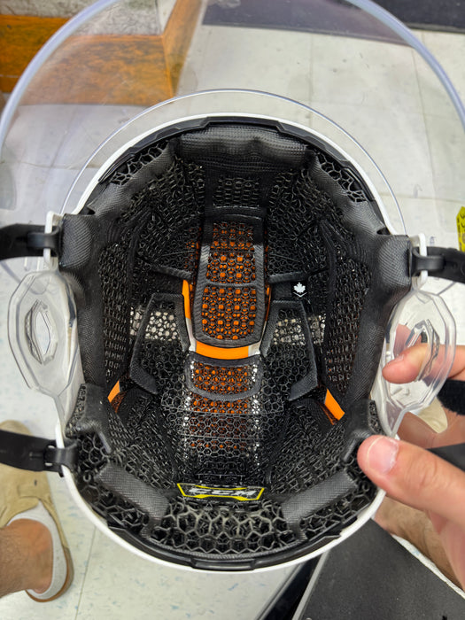 Used Pro Stock CCM SUPERTACKS X Helmet #18