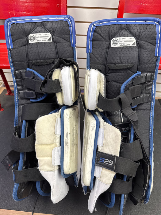 Used Bauer Supreme S29 Extra Small Goalie Pads