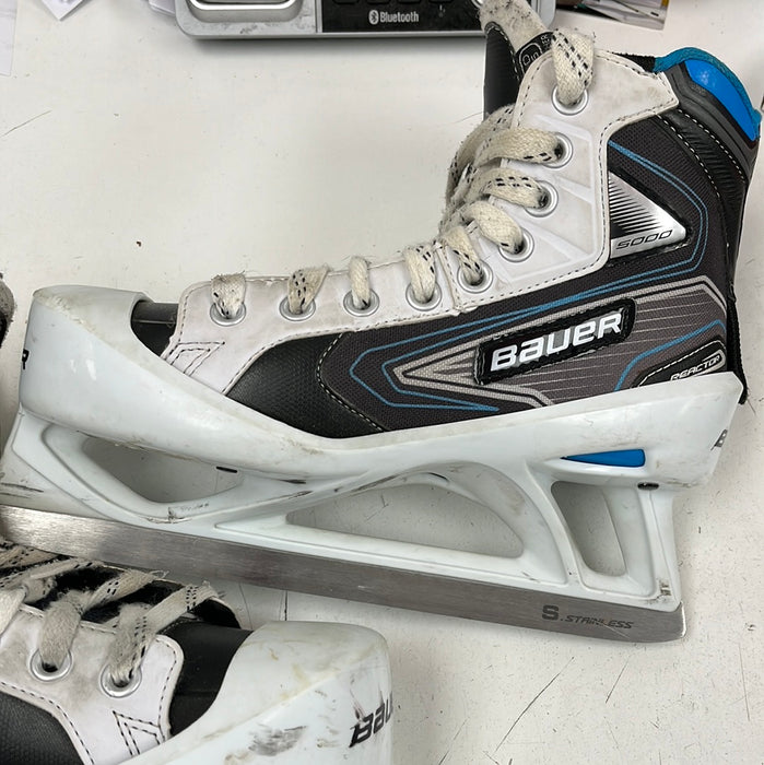 Used Bauer Reactor 5000 4.5D Goalie Skates