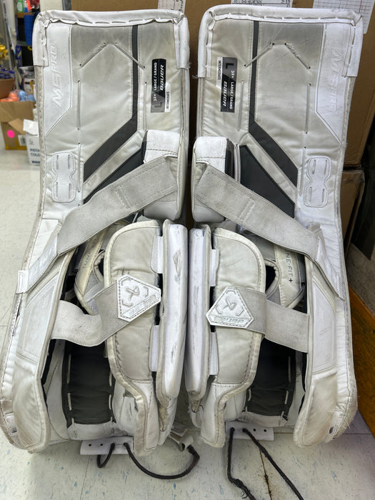 Used Bauer Supreme M5 Pro Intermediate Goal Pads