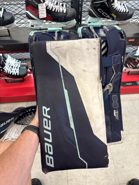 Used Pro Custom Bauer Shadow Goalie Set Pads/Catcher/Blocker