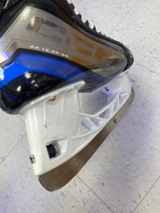 Used CCM JetSpeed FT6 Pro Maple Leafs Pro Stock - John Tavares - Size 9.75 Skates