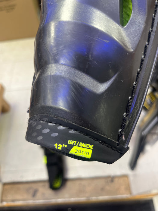 Used Bauer Vapor 3X Pro 12" Shin Pads