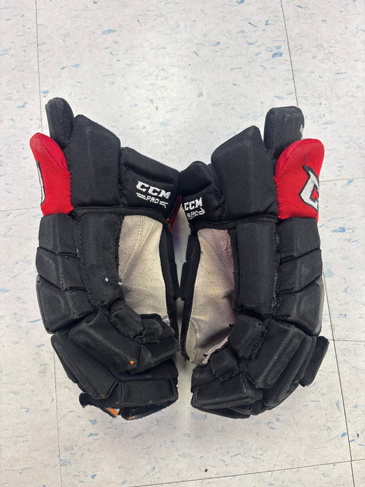 Used CCM HGTK 14” Belleville Senators Pro Stock Gloves