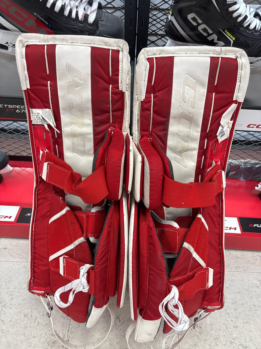 Used CCM EFlex 5.5 28+1” Junior Goal Pads