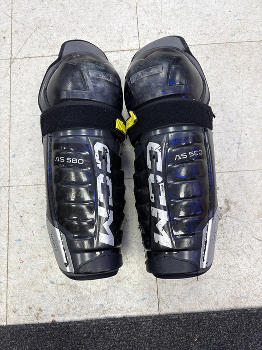Used CCM Tacks AS580 Junior 13" Shin Pads
