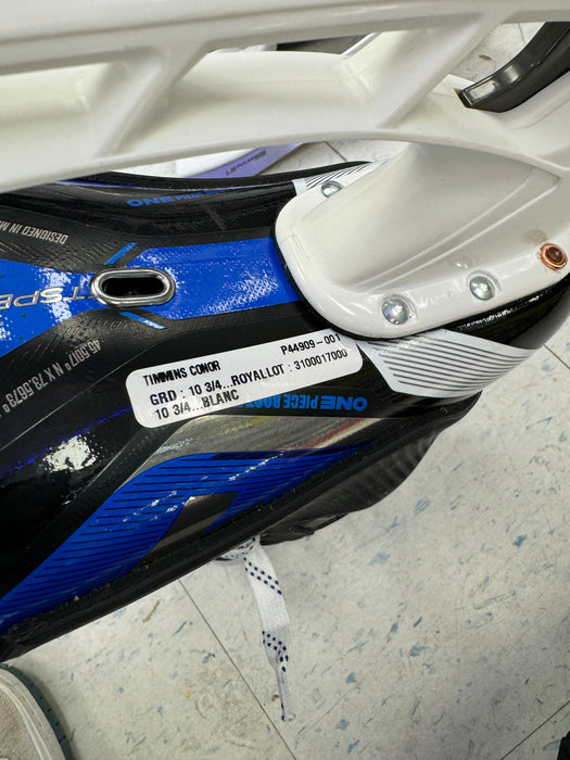 NHL Leafs Connor Timmins CCM JetSpeed FT6 Pro Skates Senior