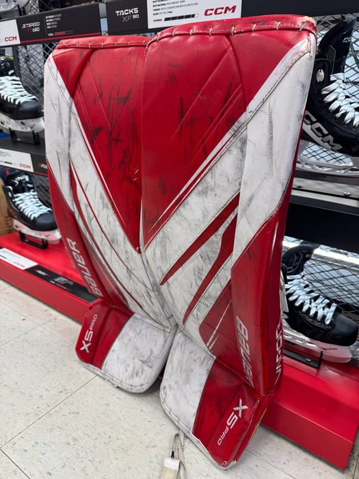 Used Bauer X5 Pro Leg Pads Intermediate Large 32"
