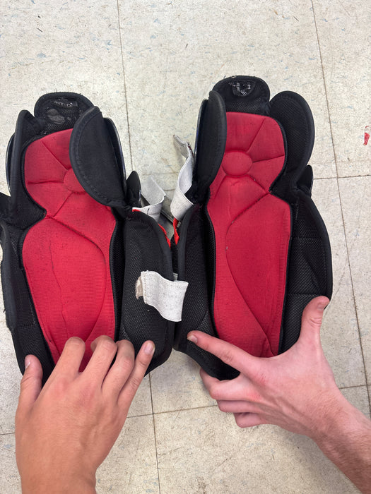 Used Bauer NSX 12” Junior Shin Guard
