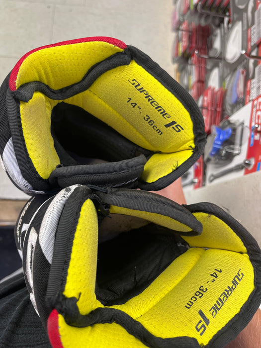Used Bauer Supreme 1S 14” Gloves