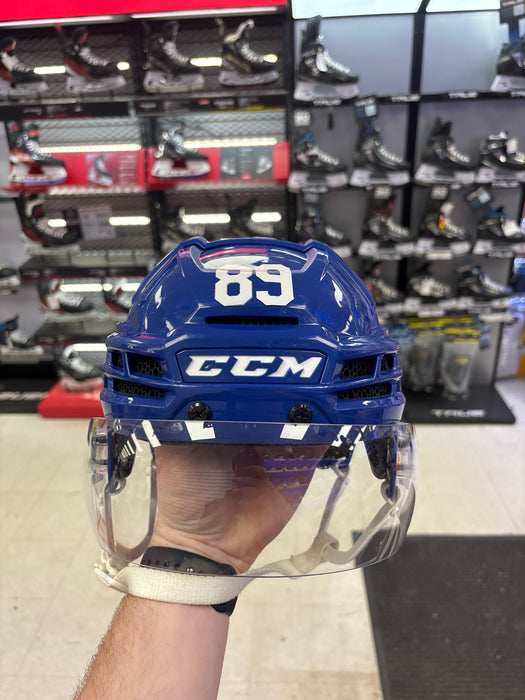 Used CCM Tacks X Nick Robertson #89 Senior Small Helmet