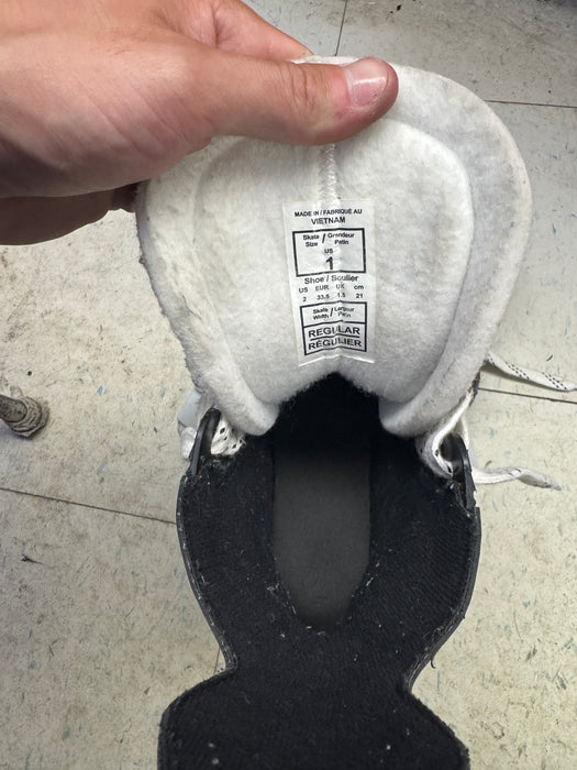 Used CCM AS550 Skates Size 1.0D