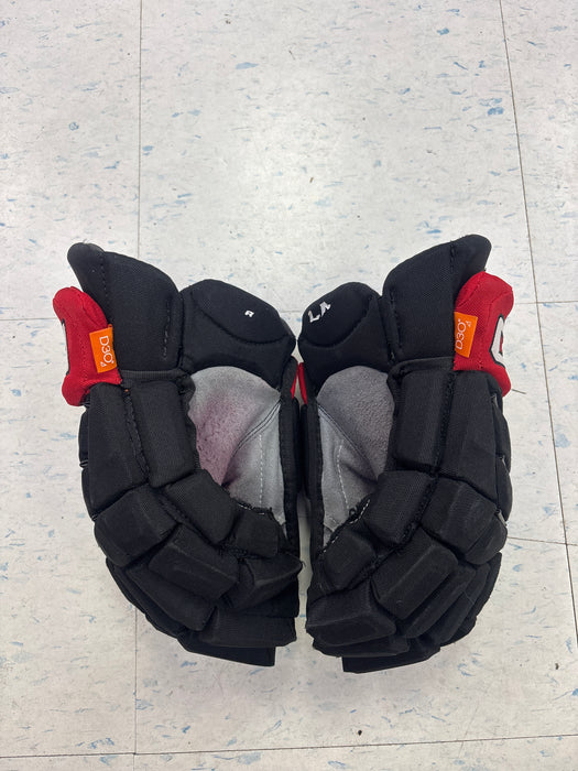 Used CCM HGJS Belleville Senators 13” Pro Stock Gloves